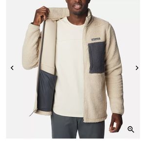 Men's Columbia Mountainside Heavyweight Fleece Zip-Front Jacket